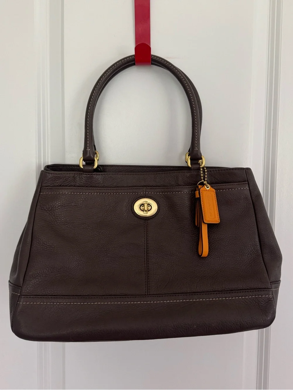 Coach Park Leather Carry-All